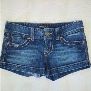 GUESS Women's Blue Denim Shorts
